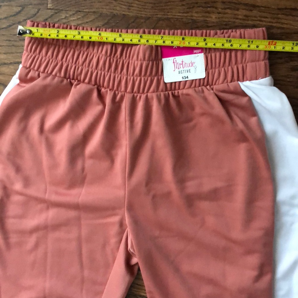 Flirtitude Tricot Track Active Pants-Juniors - Picture 6 of 8